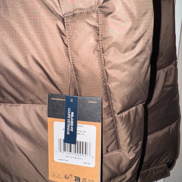The North Face Men’s 1996 Retro Nuptse Jacket Men Size Small Smokey Brown/Black - Picture 4 of 16